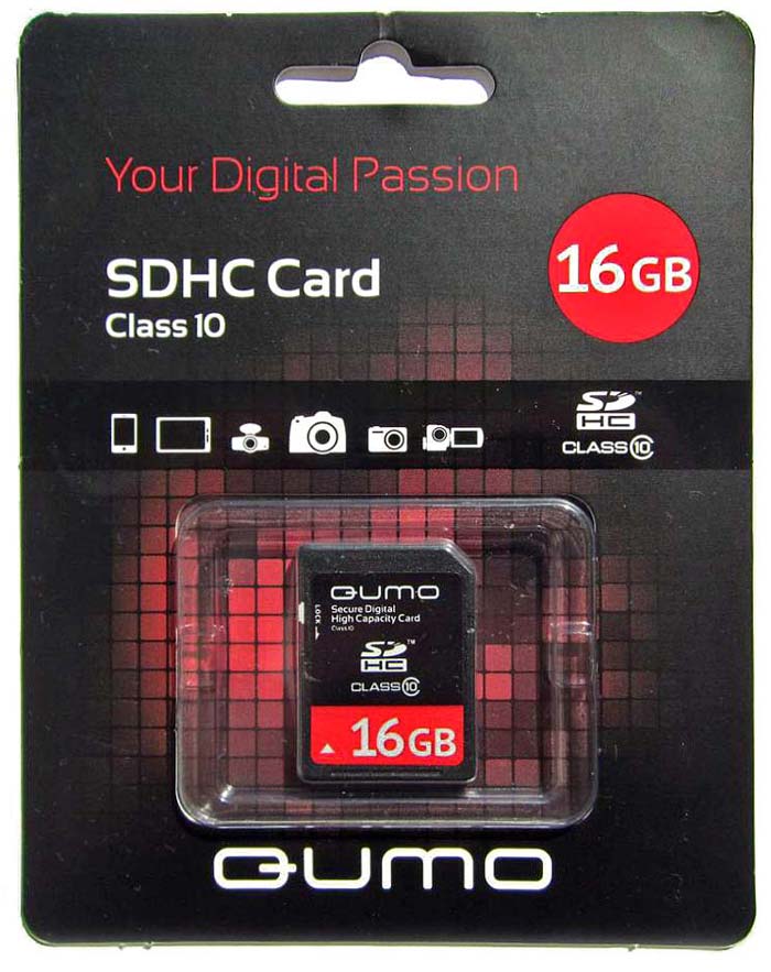 Тест карты памяти QUMO SDHC Class 10 16ГБ